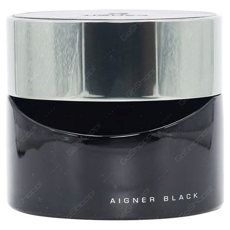 aigner black for men.